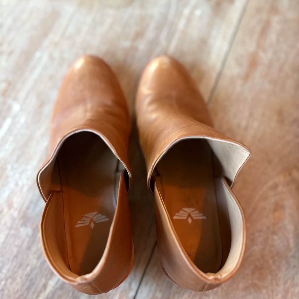 FORTRESS OF INCA Brown Leather Ankle Boots - Picture 2 of 5